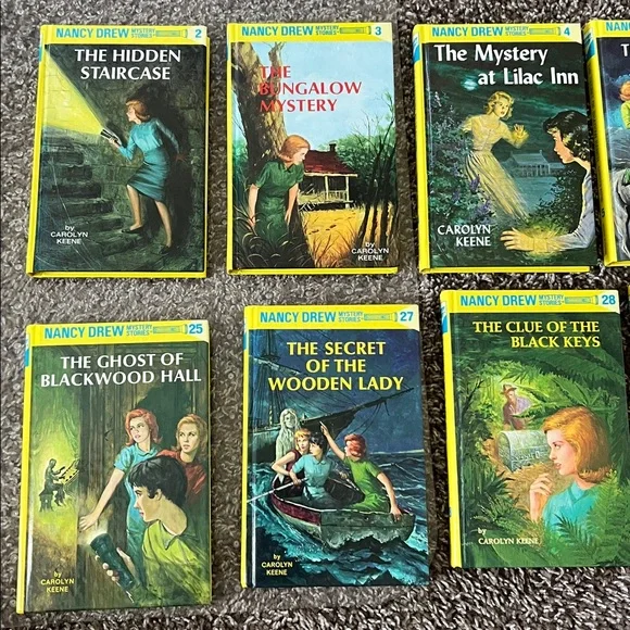 Nancy Drew mystery stories books (9) - Picture 2 of 3